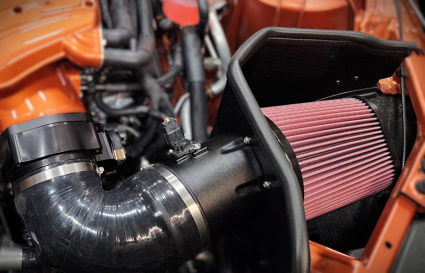 High Flow Supercharger Induction System