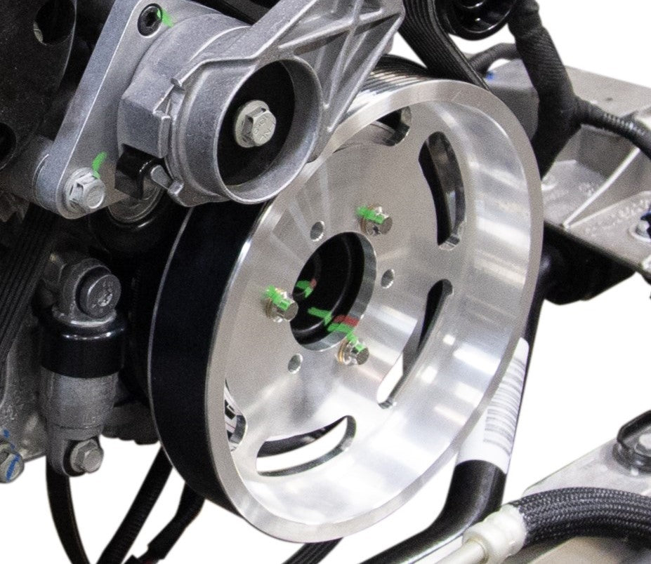 Specialty Vehicle Performance 9.5” 10 Rib “Steering Wheel” Lower SC Drive Pulley