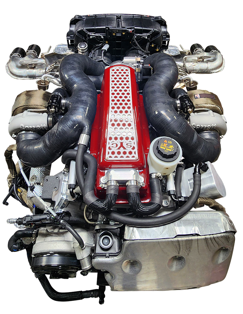 850HP Level 2 Turnkey Twin Turbo Powertrain Package