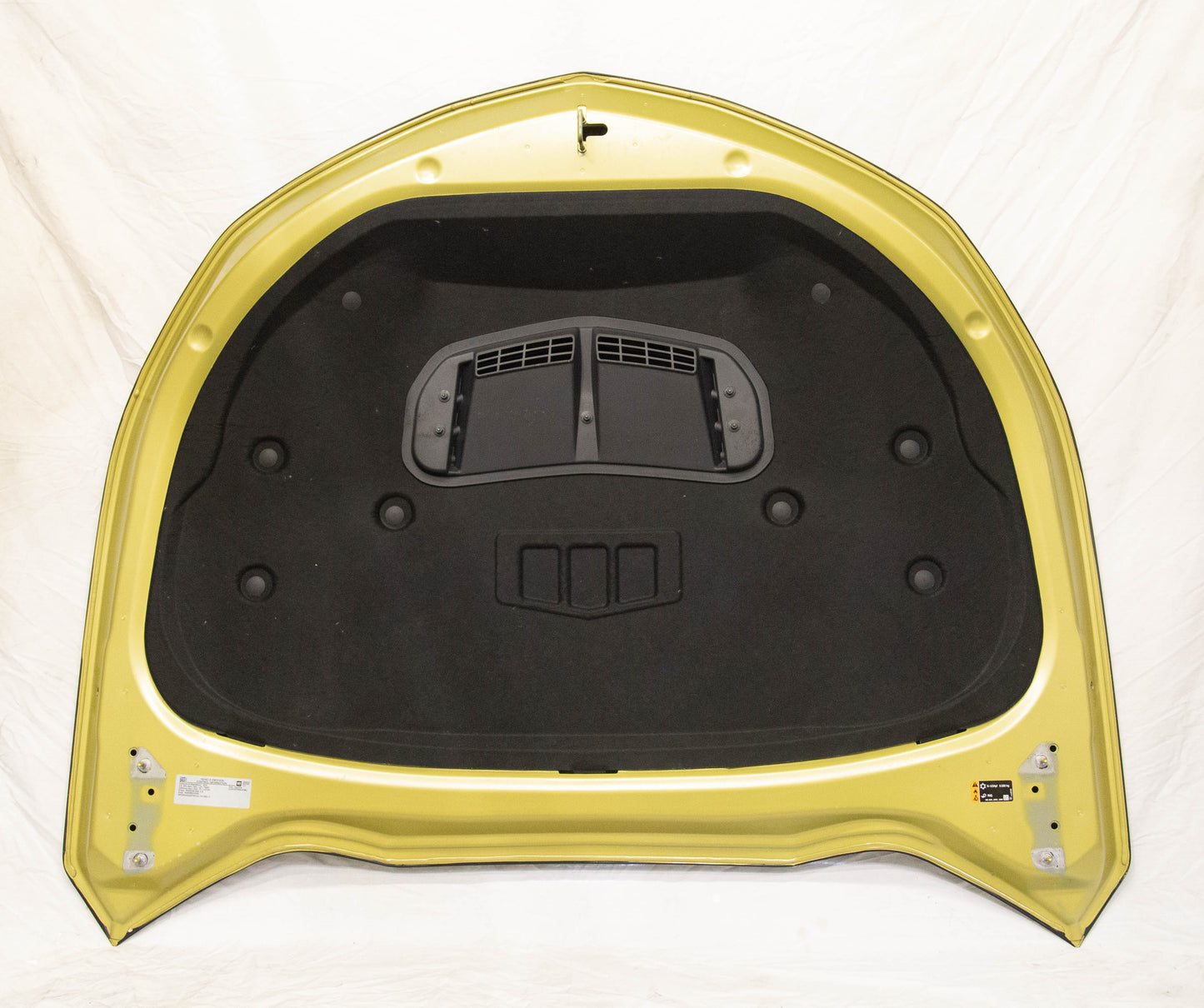 Take-Off Hood for 2016-2024 Camaro 1LE Yellow Metallic