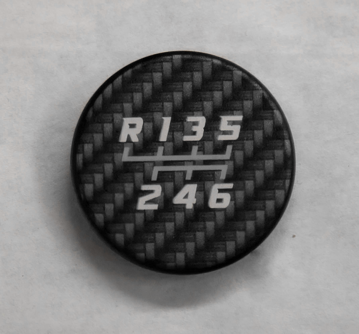 Billet Shift Knob Cap in Black – Gen 6 Camaro (Manual)