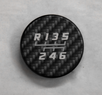 Billet Shift Knob Cap in Black – Gen 6 Camaro (Manual)