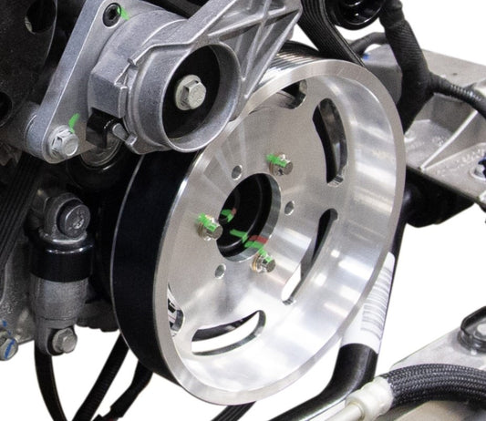 Specialty Vehicle Performance 9.5” 10 Rib “Steering Wheel” Lower SC Drive Pulley