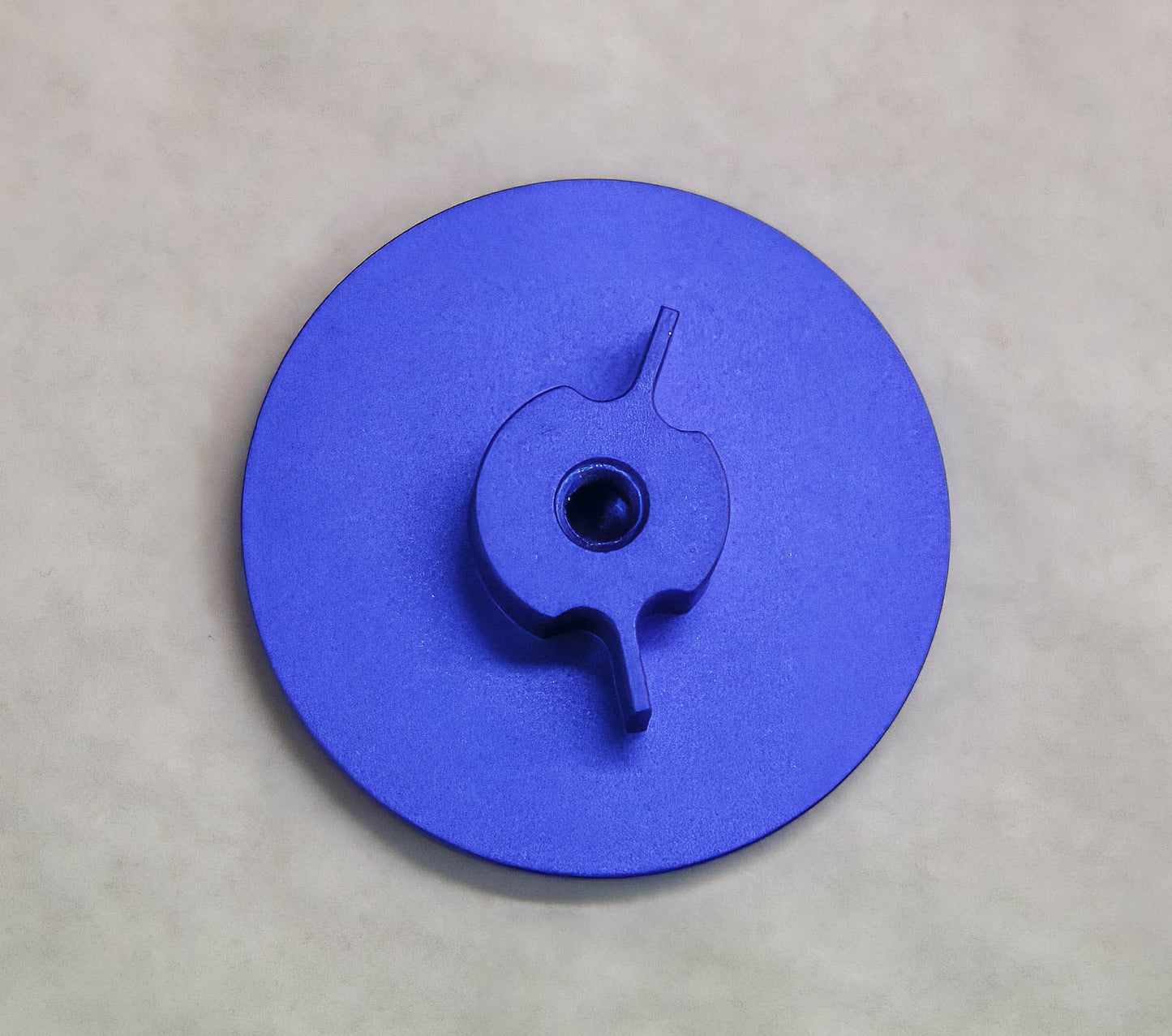 Billet Shift Knob Cap in Blue – Gen 6 Camaro (Manual)