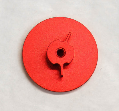 Billet Shift Knob Cap in Red – Gen 6 Camaro (Manual)