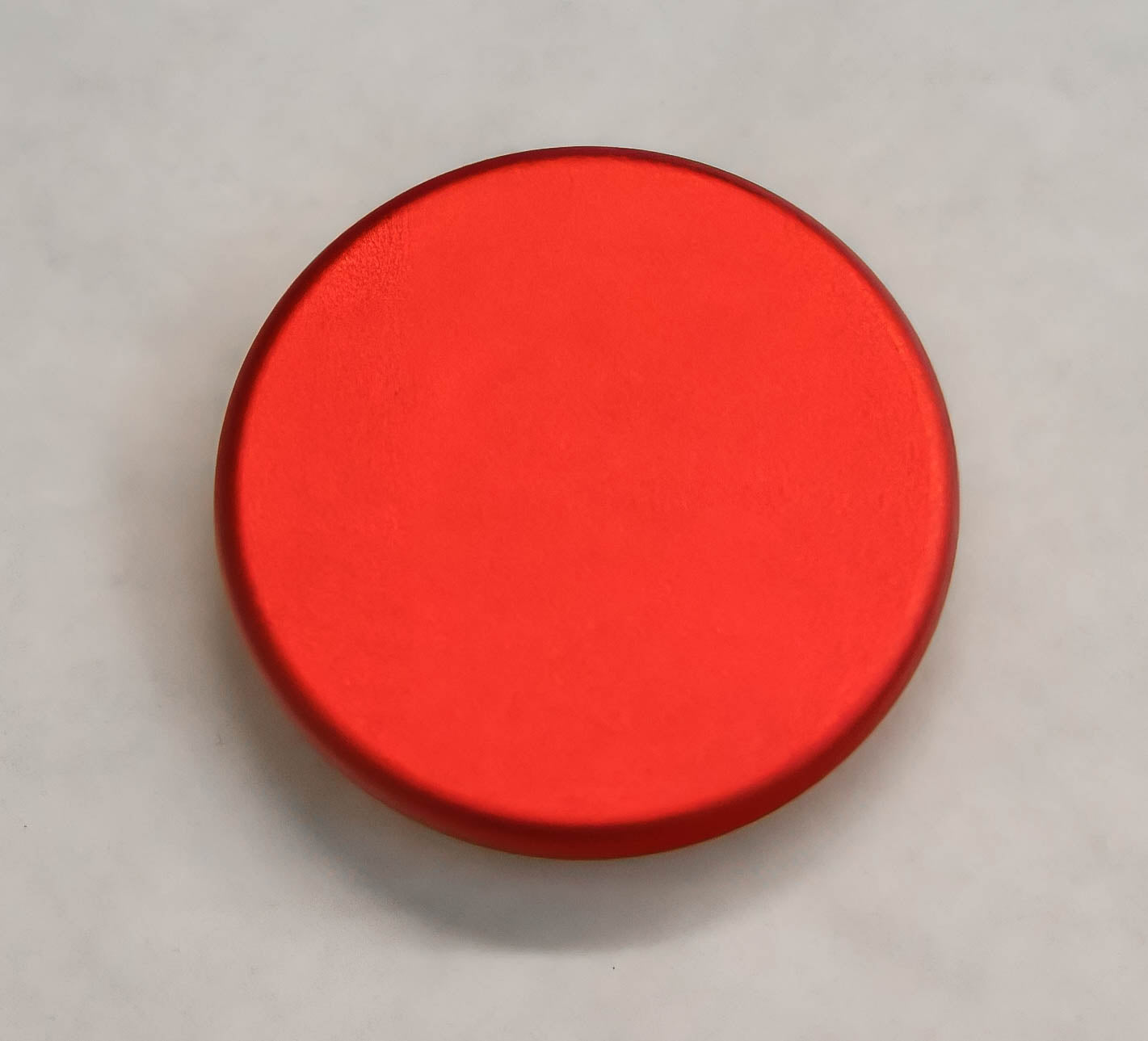 Billet Shift Knob Cap in Red – Gen 6 Camaro (Manual)