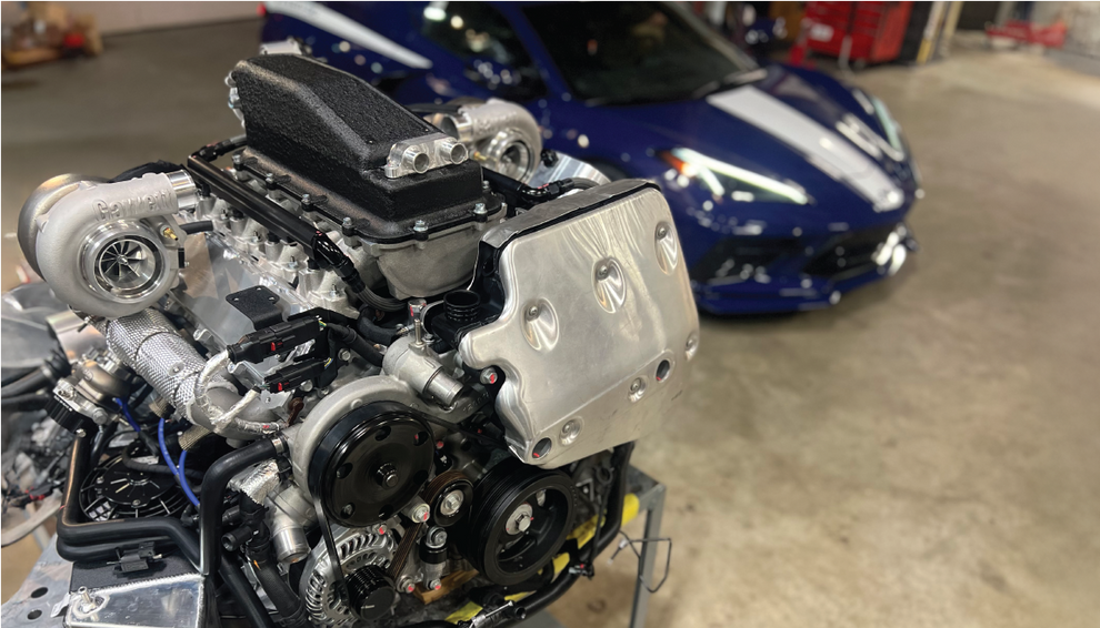 700HP Level 1 Turnkey Twin Turbo Powertrain Package ...
