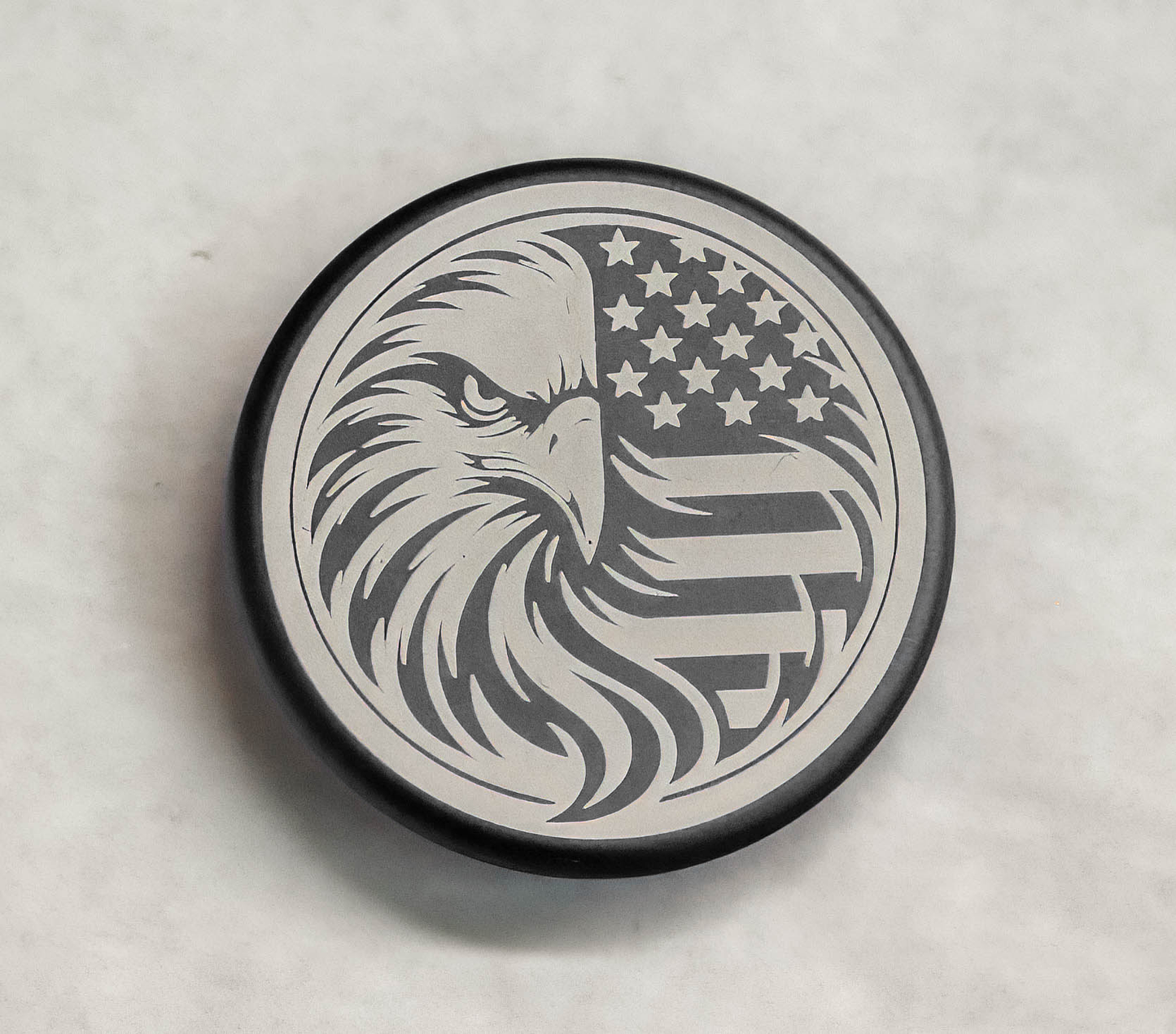 Billet Shift Knob Cap in Black – Gen 6 Camaro (Manual)