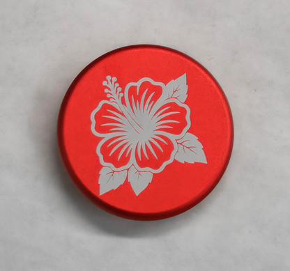 Billet Shift Knob Cap in Red – Gen 6 Camaro (Manual)