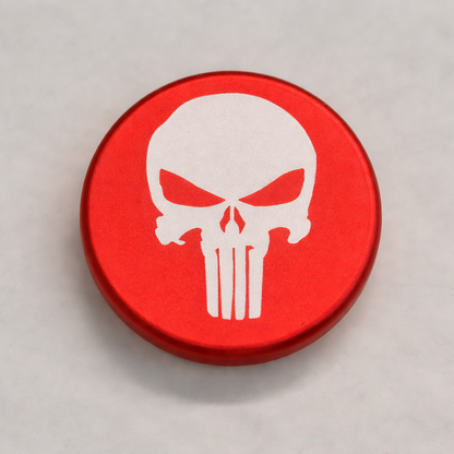 Billet Shift Knob Cap in Red – Gen 6 Camaro (Manual)