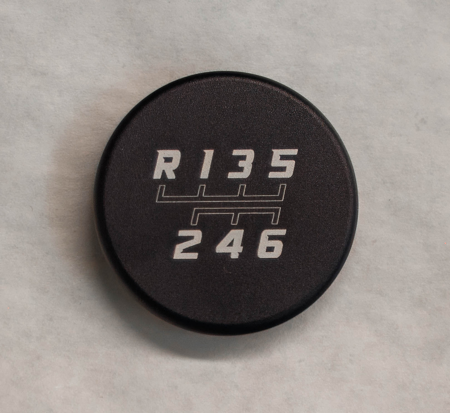 Billet Shift Knob Cap in Black – Gen 6 Camaro (Manual)