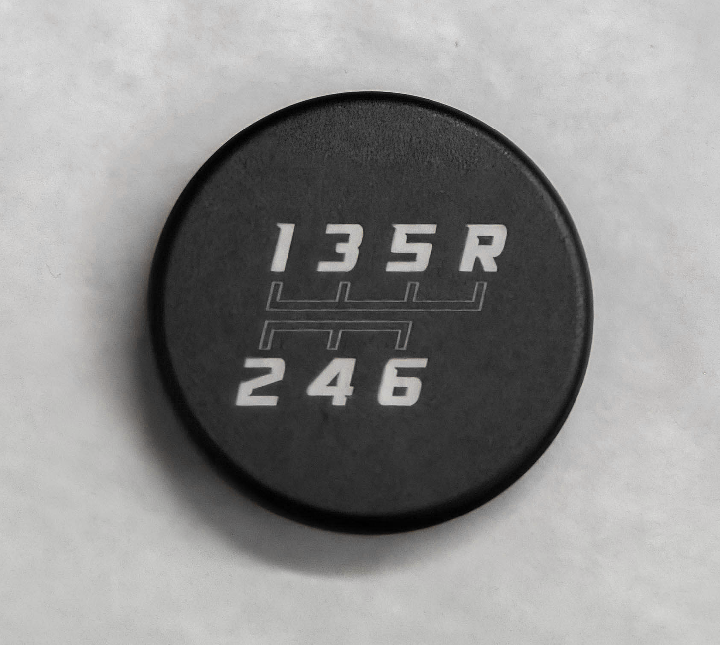 Billet Shift Knob Cap in Black – Gen 6 Camaro (Manual)